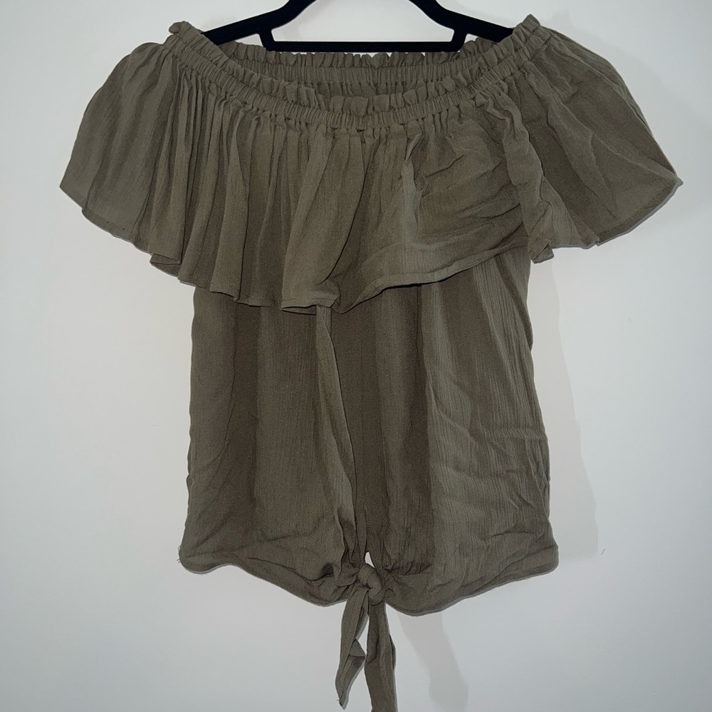 off shoulder blouse